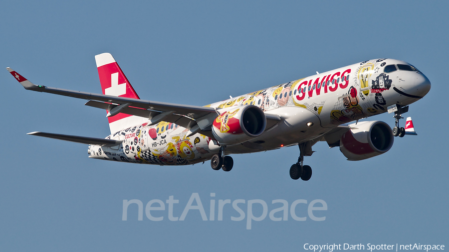 Swiss International Airlines Airbus A220-300 (HB-JCA) | Photo 356434