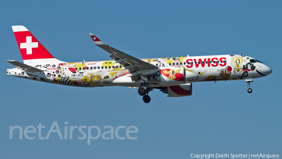 Swiss International Airlines Airbus A220-300 (HB-JCA) | Photo 356435
