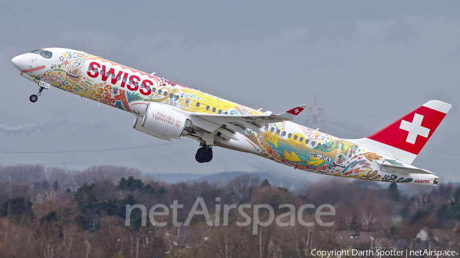 Swiss International Airlines Airbus A220-300 (HB-JCA) | Photo 358432