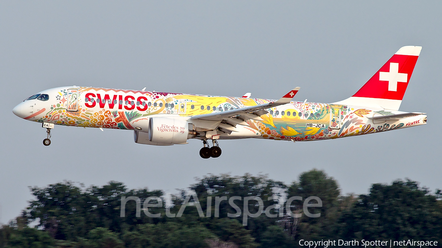 Swiss International Airlines Airbus A220-300 (HB-JCA) | Photo 375243