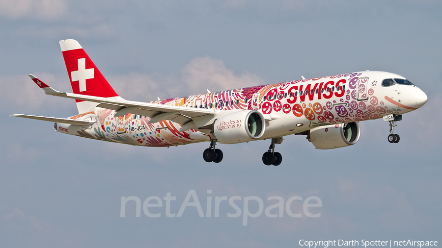 Swiss International Airlines Airbus A220-300 (HB-JCA) | Photo 378753