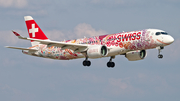 Swiss International Airlines Airbus A220-300 (HB-JCA) at  Dusseldorf - International, Germany