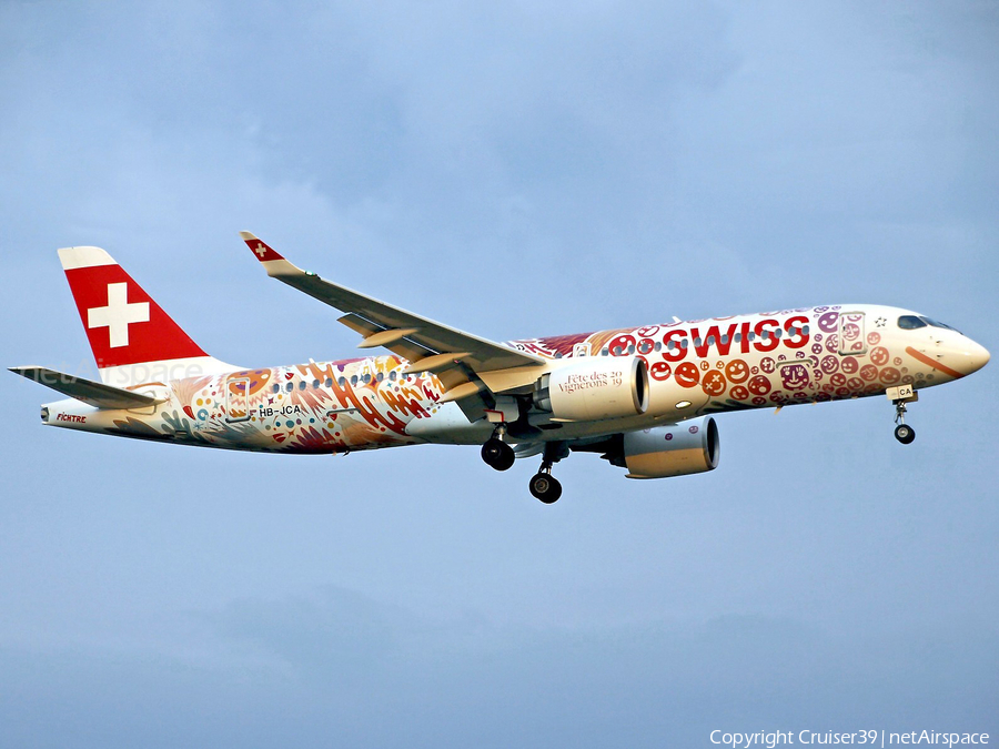 Swiss International Airlines Airbus A220-300 (HB-JCA) | Photo 377905