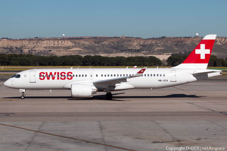 Swiss International Airlines Airbus A220-300 (HB-JCA) | Photo 376684