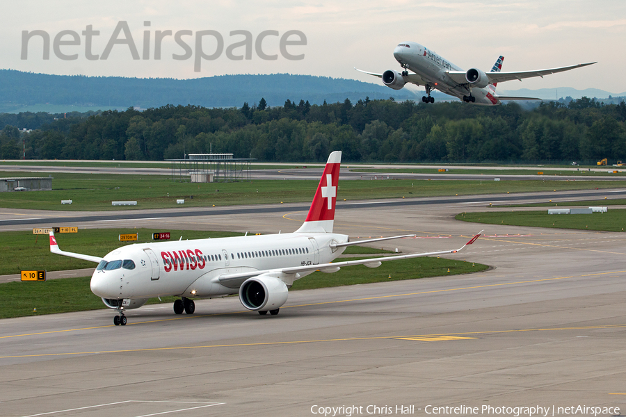 Swiss International Airlines Airbus A220-300 (HB-JCA) | Photo 527370