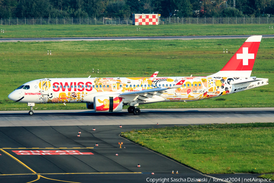 Swiss International Airlines Airbus A220-300 (HB-JCA) | Photo 186257