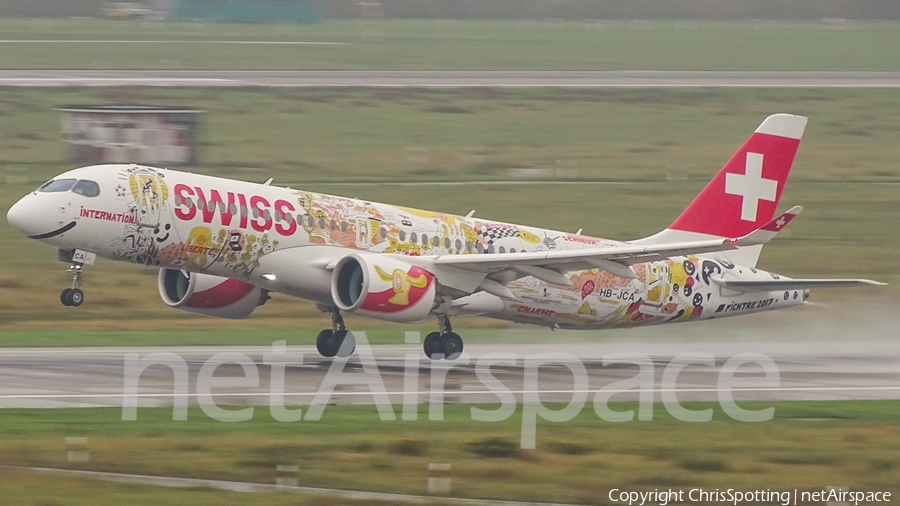 Swiss International Airlines Airbus A220-300 (HB-JCA) | Photo 197707