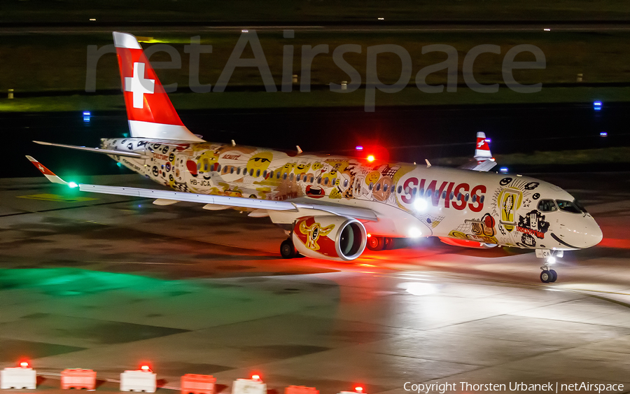 Swiss International Airlines Airbus A220-300 (HB-JCA) | Photo 198124