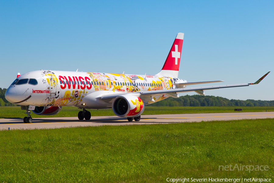 Swiss International Airlines Airbus A220-300 (HB-JCA) | Photo 243535