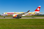 Swiss International Airlines Airbus A220-300 (HB-JCA) at  Hannover - Langenhagen, Germany