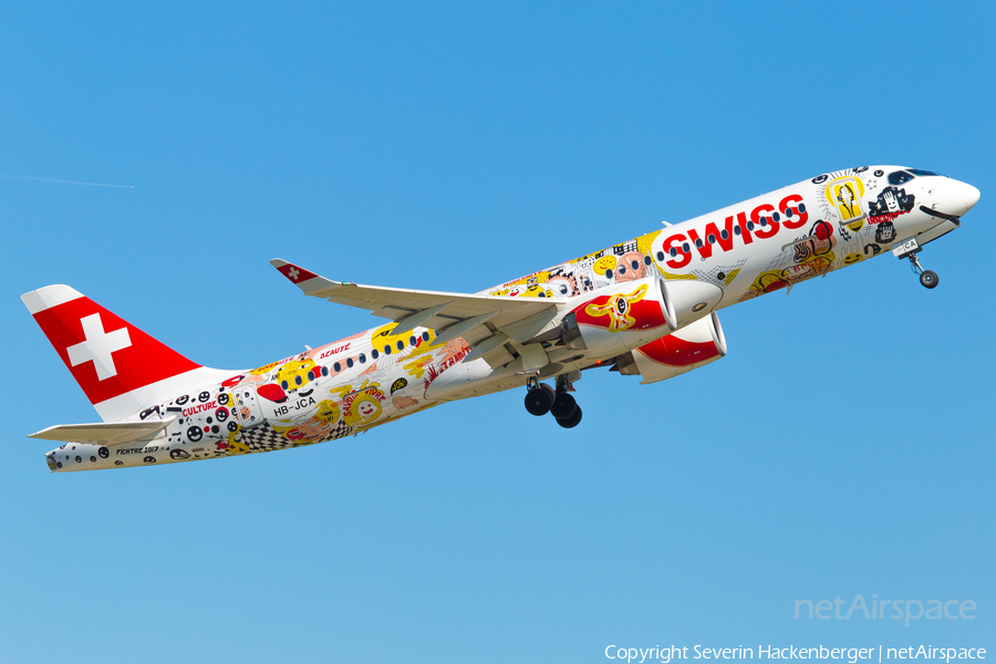 Swiss International Airlines Airbus A220-300 (HB-JCA) | Photo 243539