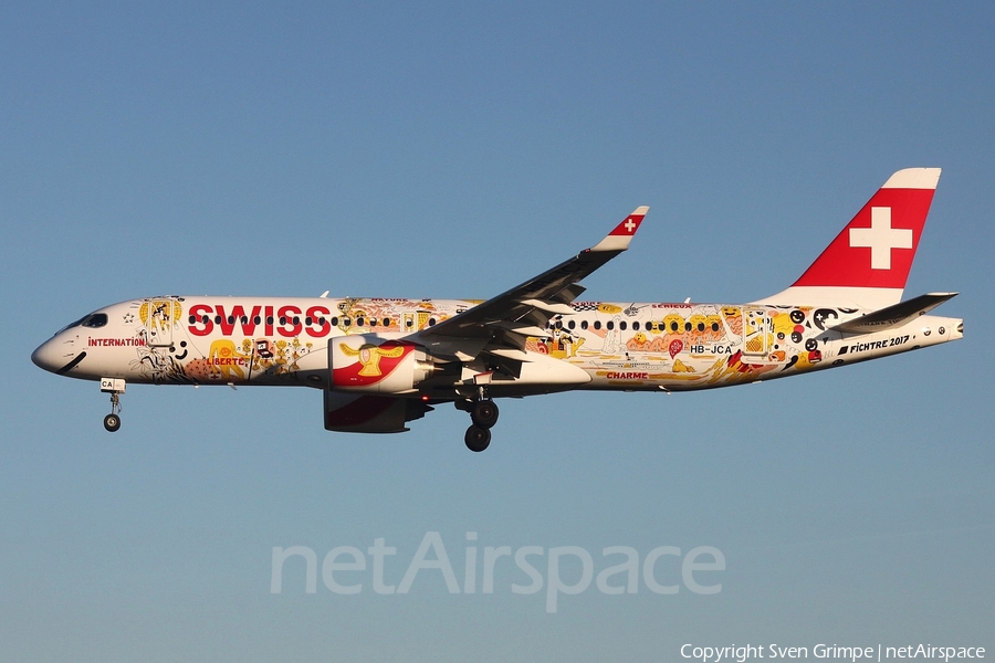 Swiss International Airlines Airbus A220-300 (HB-JCA) | Photo 239335