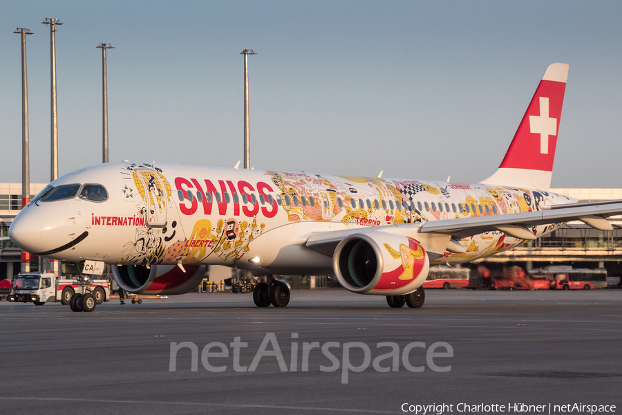 Swiss International Airlines Airbus A220-300 (HB-JCA) | Photo 245476