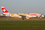 Swiss International Airlines Airbus A220-300 (HB-JCA) at  Hamburg - Fuhlsbuettel (Helmut Schmidt), Germany