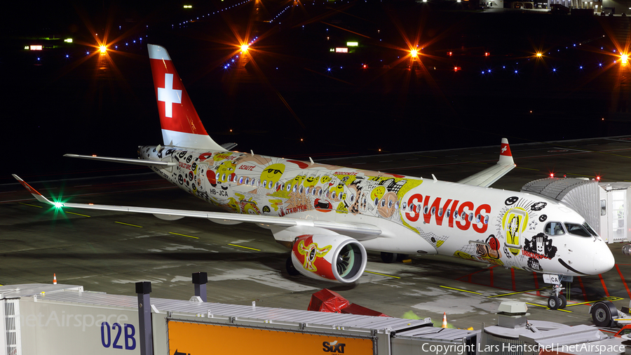 Swiss International Airlines Airbus A220-300 (HB-JCA) | Photo 265490