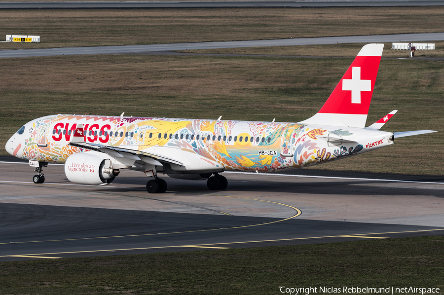 Swiss International Airlines Airbus A220-300 (HB-JCA) | Photo 296234