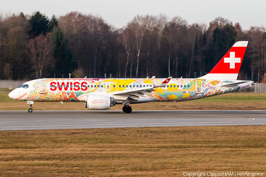 Swiss International Airlines Airbus A220-300 (HB-JCA) | Photo 296245