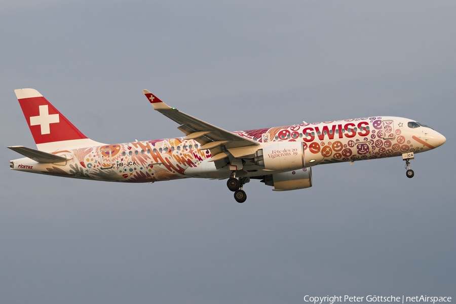 Swiss International Airlines Airbus A220-300 (HB-JCA) | Photo 345054