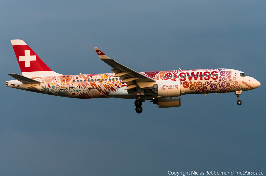 Swiss International Airlines Airbus A220-300 (HB-JCA) | Photo 345145