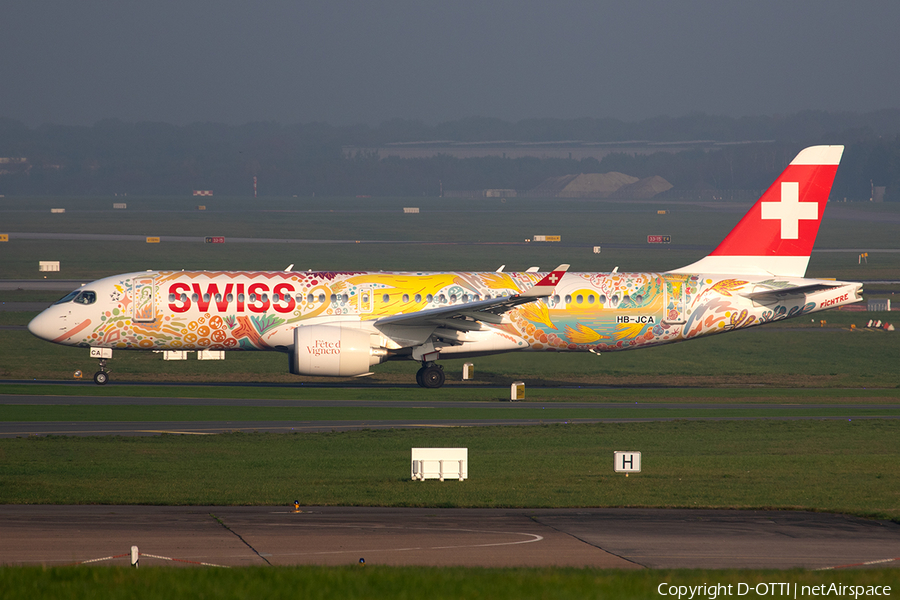 Swiss International Airlines Airbus A220-300 (HB-JCA) | Photo 354306