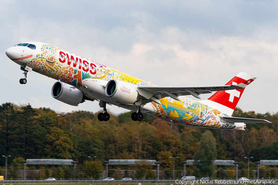Swiss International Airlines Airbus A220-300 (HB-JCA) | Photo 356351