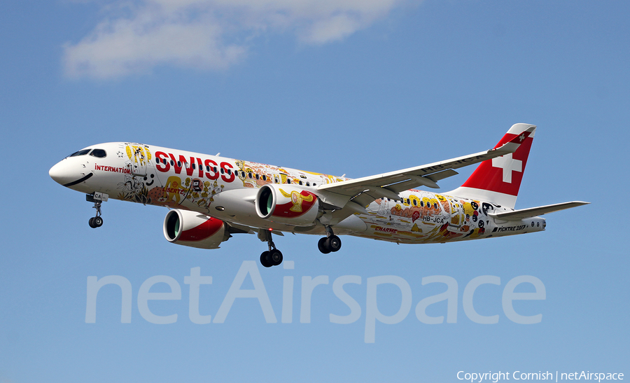 Swiss International Airlines Airbus A220-300 (HB-JCA) | Photo 168969