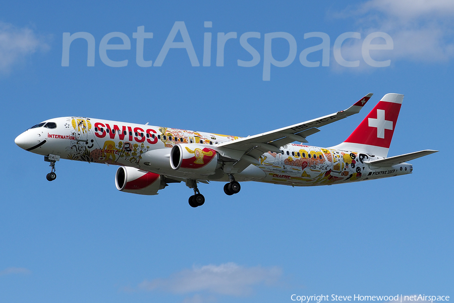 Swiss International Airlines Airbus A220-300 (HB-JCA) | Photo 169052