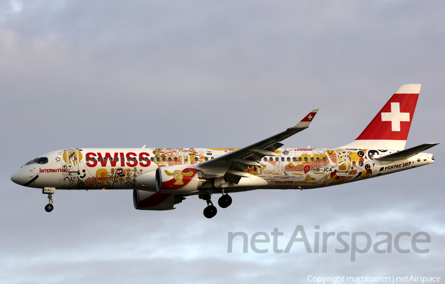 Swiss International Airlines Airbus A220-300 (HB-JCA) | Photo 230836