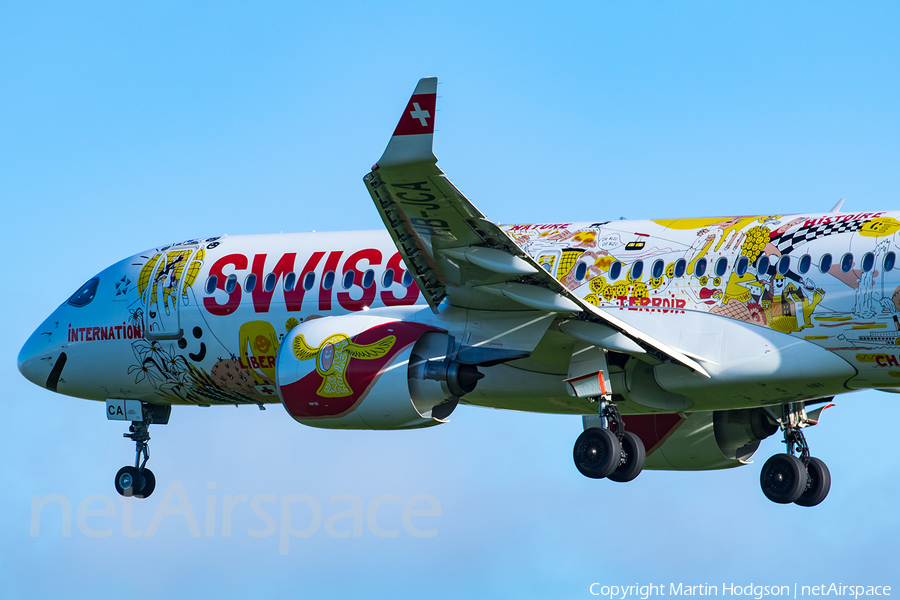 Swiss International Airlines Airbus A220-300 (HB-JCA) | Photo 241249