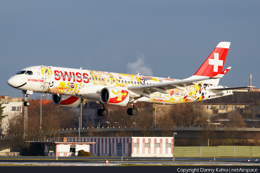 Swiss International Airlines Airbus A220-300 (HB-JCA) | Photo 212374