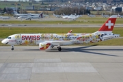 Swiss International Airlines Airbus A220-300 (HB-JCA) at  Zurich - Kloten, Switzerland