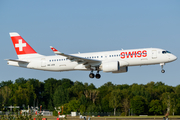Swiss International Airlines Airbus A220-300 (HB-JCB) at  Hamburg - Fuhlsbuettel (Helmut Schmidt), Germany
