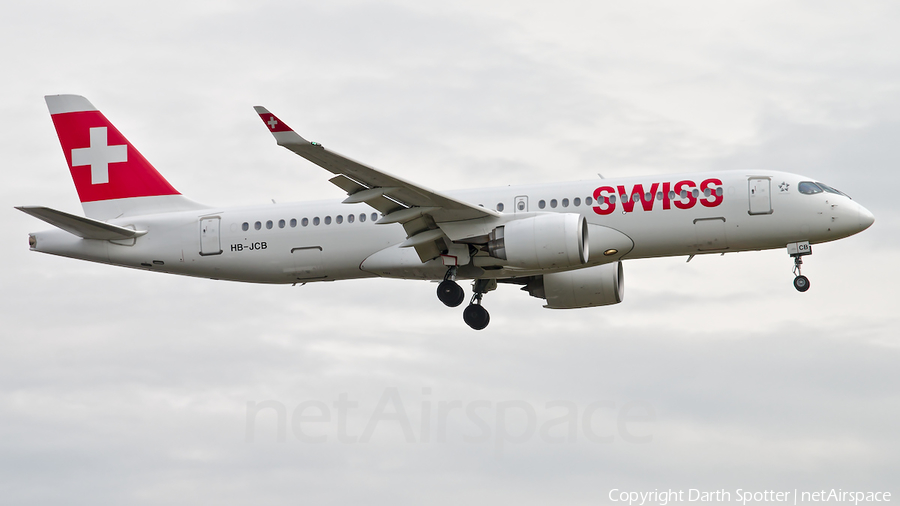 Swiss International Airlines Airbus A220-300 (HB-JCB) | Photo 375244