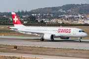 Swiss International Airlines Airbus A220-300 (HB-JCB) at  Malaga, Spain