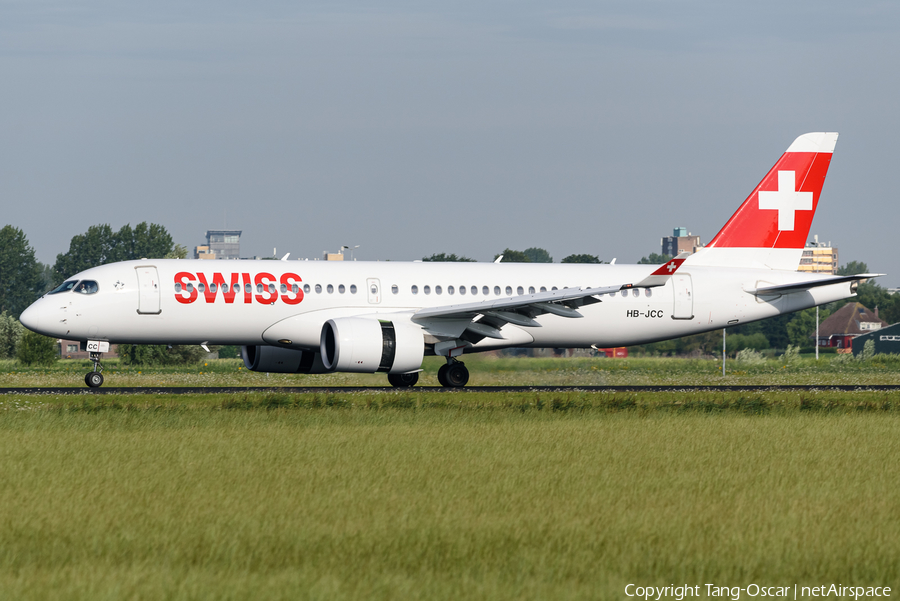 Swiss International Airlines Airbus A220-300 (HB-JCC) | Photo 445975