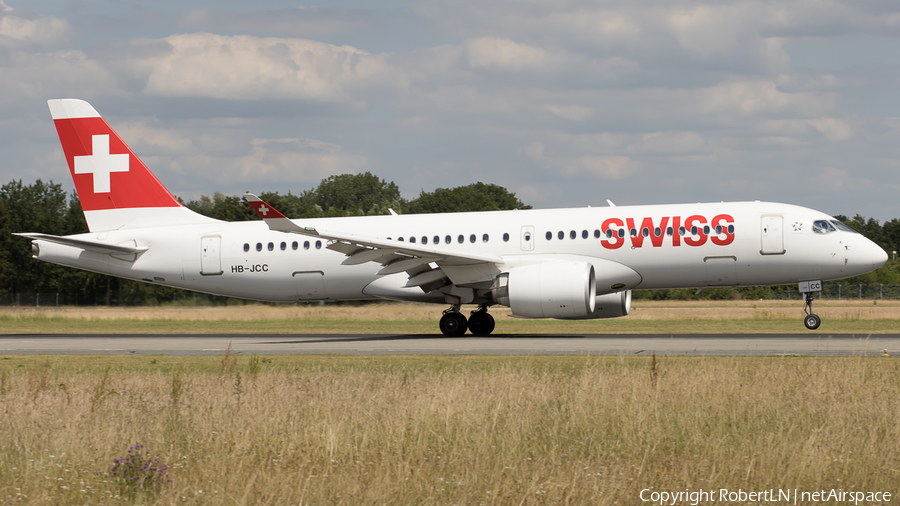 Swiss International Airlines Airbus A220-300 (HB-JCC) | Photo 595391