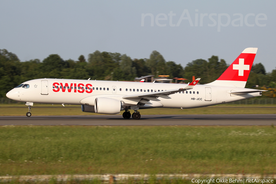 Swiss International Airlines Airbus A220-300 (HB-JCC) | Photo 244439