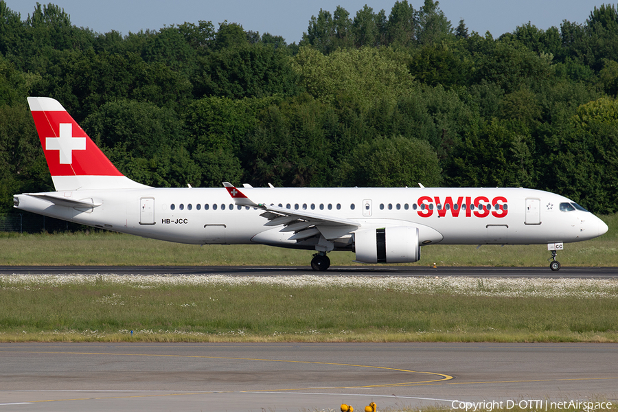 Swiss International Airlines Airbus A220-300 (HB-JCC) | Photo 245033