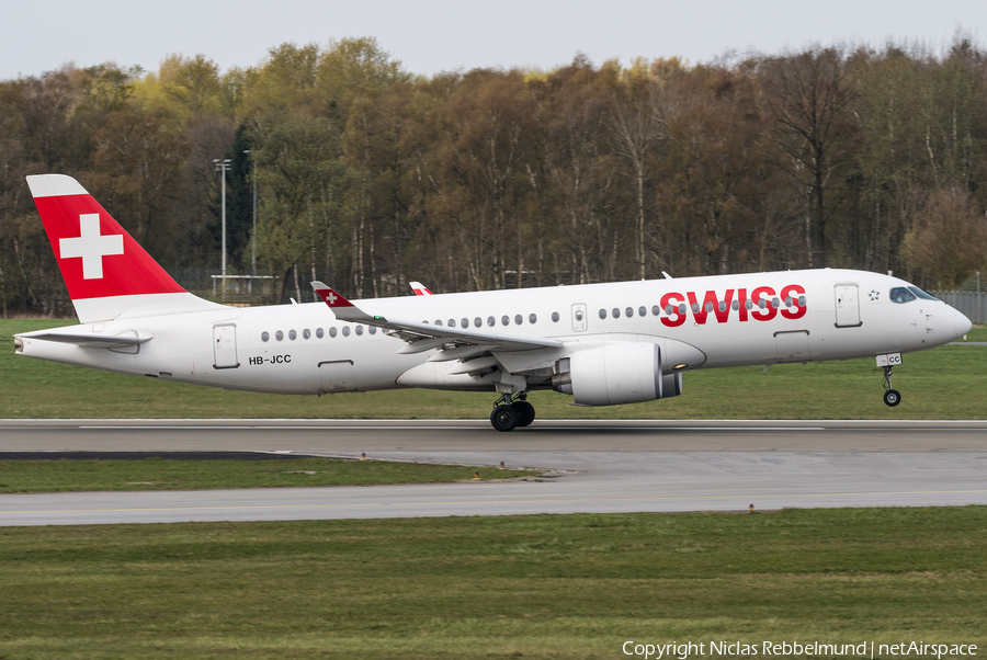 Swiss International Airlines Airbus A220-300 (HB-JCC) | Photo 312292
