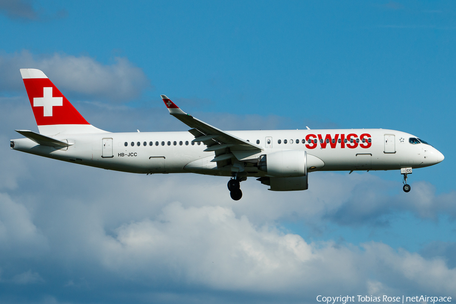 Swiss International Airlines Airbus A220-300 (HB-JCC) | Photo 334672