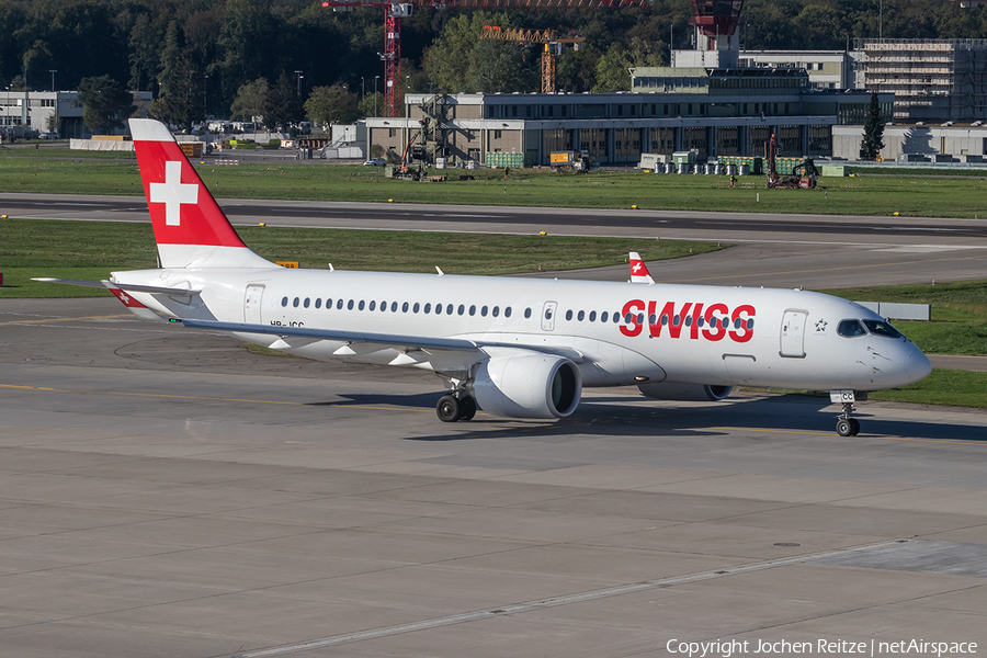 Swiss International Airlines Airbus A220-300 (HB-JCC) | Photo 266064