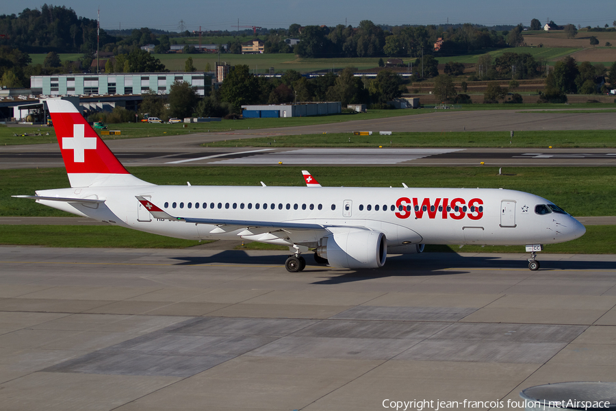 Swiss International Airlines Airbus A220-300 (HB-JCC) | Photo 269023
