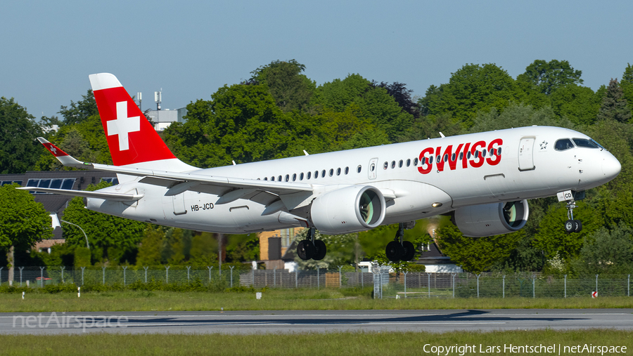 Swiss International Airlines Airbus A220-300 (HB-JCD) | Photo 450337