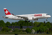 Swiss International Airlines Airbus A220-300 (HB-JCD) at  Hamburg - Fuhlsbuettel (Helmut Schmidt), Germany