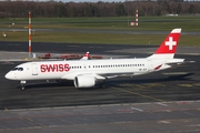 Swiss International Airlines Airbus A220-300 (HB-JCD) at  Hamburg - Fuhlsbuettel (Helmut Schmidt), Germany