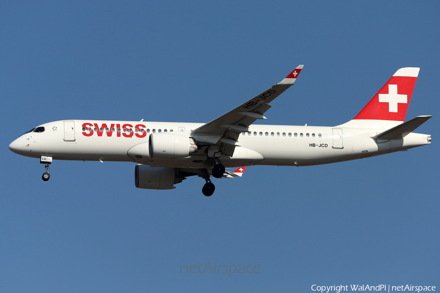 Swiss International Airlines Airbus A220-300 (HB-JCD) | Photo 500662