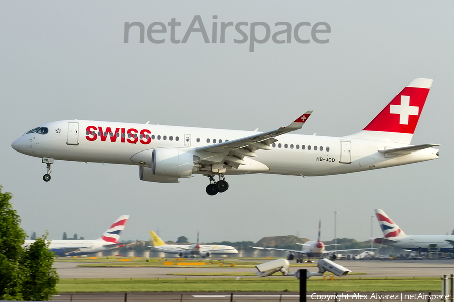 Swiss International Airlines Airbus A220-300 (HB-JCD) | Photo 283530