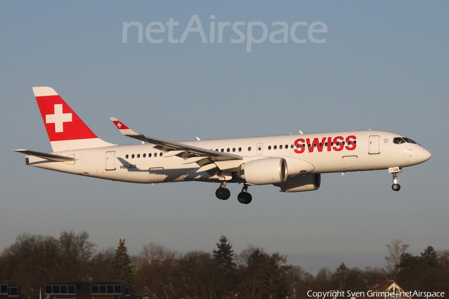 Swiss International Airlines Airbus A220-300 (HB-JCE) | Photo 665642