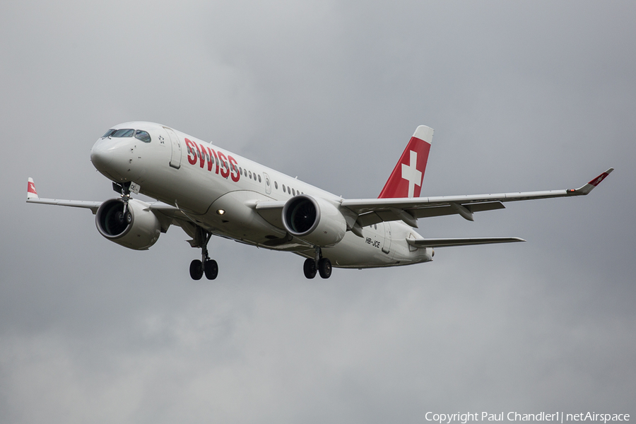 Swiss International Airlines Airbus A220-300 (HB-JCE) | Photo 400356