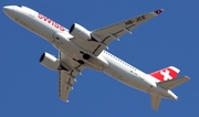 Swiss International Airlines Airbus A220-300 (HB-JCE) at  Palma De Mallorca - Son San Juan, Spain